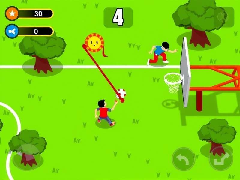 Gully Dunk Warriors gameplay screenshot